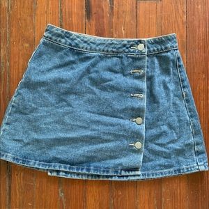 Jean Mini Skirt